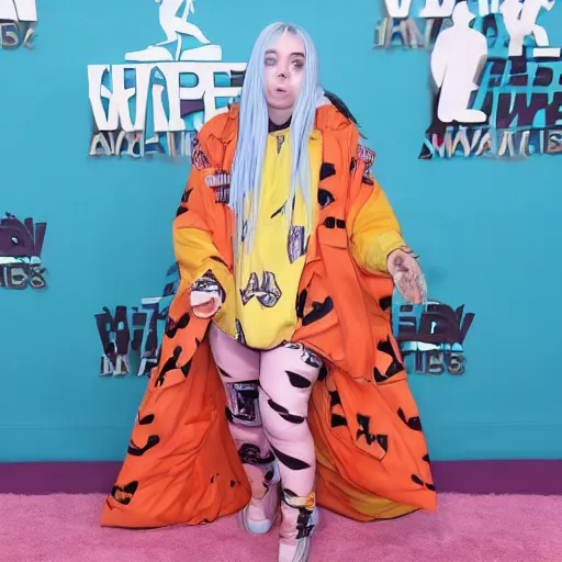 Prompt: silly billie eilish