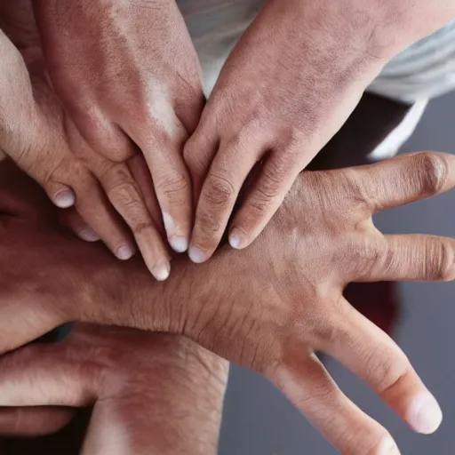 Image similar to close up of normal human hands