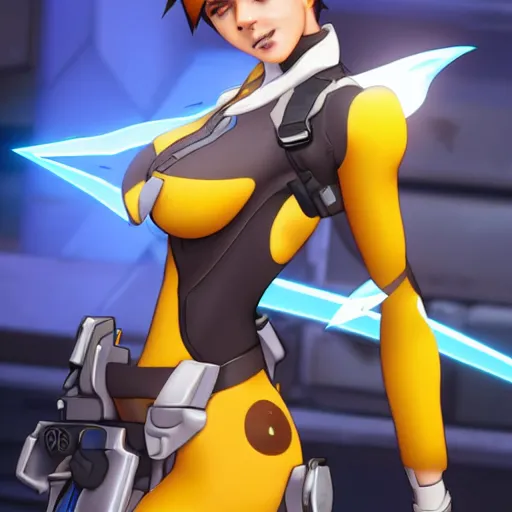 Image similar to tracer from overwatch not safe for work rule 3 4 uncensored