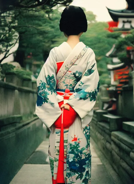 Image similar to Portrait Photograph of a Japanese Geisha Agfa Vista 200