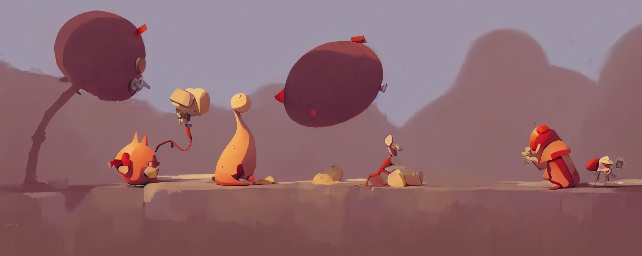 Prompt: goro fujita ilustration a game development studio, painting by goro fujita, sharp focus, highly detailed, artstation