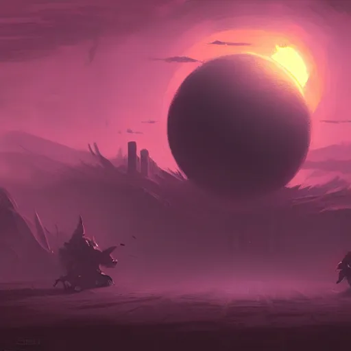 Prompt: eerie black sun rises over a wasteland, highly detailed, digital painting, artstation, concept art, sharp focus, illustration, by Andreas Rocha