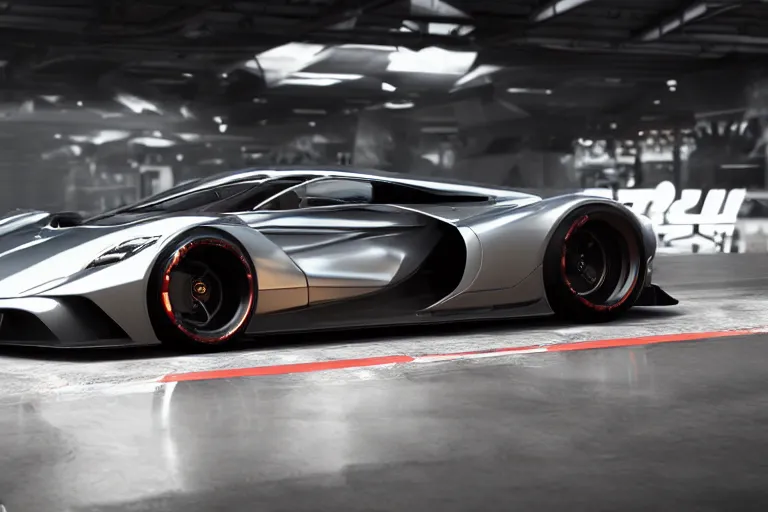 Image similar to photo wallpaper sport car gran turismo 7 forza horizon need for speed fast and furious 5 unreal engine supercar hypercar game concept car octane render, 4 khd 2 0 2 2 3 d cgi rtx style chrome reflexion global illumination ray tracing hdr arstation pixar and disney unreal