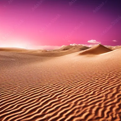 Why is there a big pink cube in the middle of Dunes