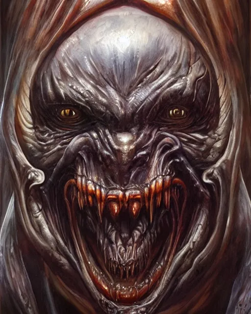 Image similar to monster design, by antonio j. manzanedo, giger, alex grey, trending on artstation