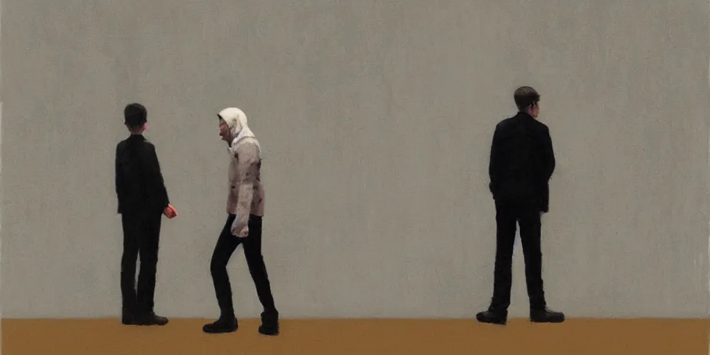 Image similar to an art gallery with pictures in the style of tim eitel