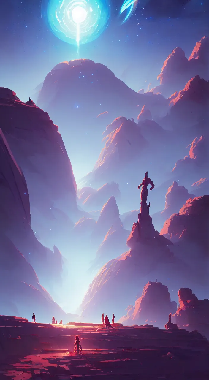 Image similar to type 3 civilization in space, in marble incrusted of legends official fanart behance hd by jesper ejsing, by rhads, makoto shinkai and lois van baarle, ilya kuvshinov, rossdraws global illumination