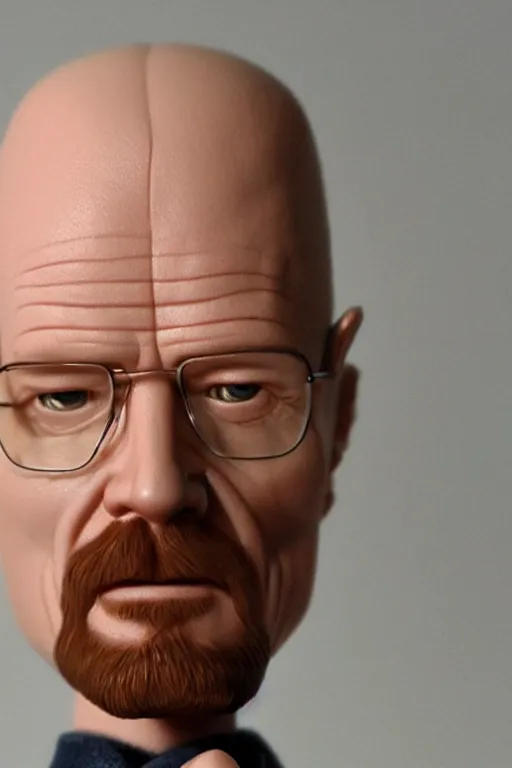 Prompt: walter white barbie doll, photorealistic, highly detailed,