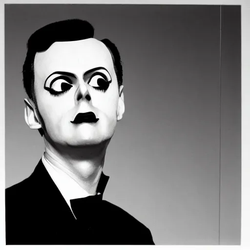 Prompt: A portrait of Klaus Nomi, photograph, award winning, diffuse lighting