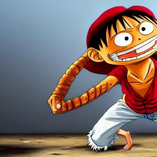 Prompt: luffy by pixar