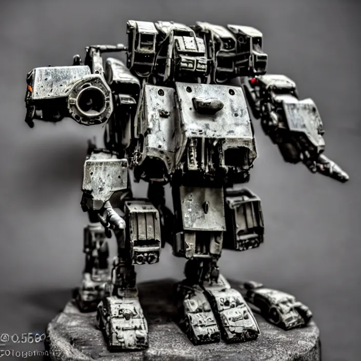 Prompt: photograph of a war mech extremely detailed. dslr. 5 0 mm.