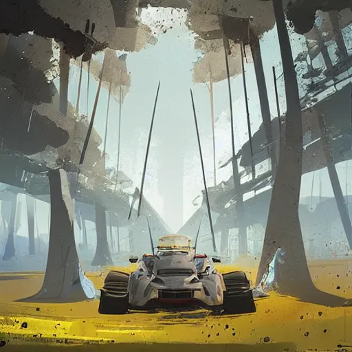 Prompt: concept art by sparth on artsation