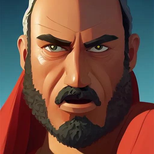 Image similar to face icon stylized minimalist ben hur, loftis, cory behance hd by jesper ejsing, by rhads, makoto shinkai and lois van baarle, ilya kuvshinov, rossdraws global illumination