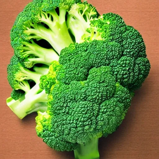 Prompt: god of all broccoli