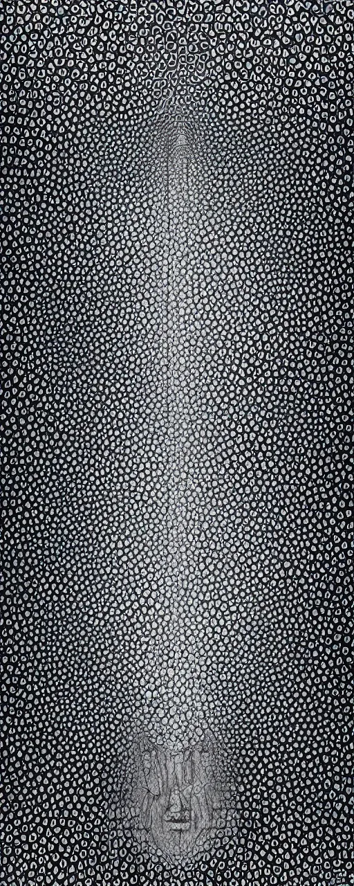Image similar to award wining cell shaded optical illusion by dan hillier and ikeda royji