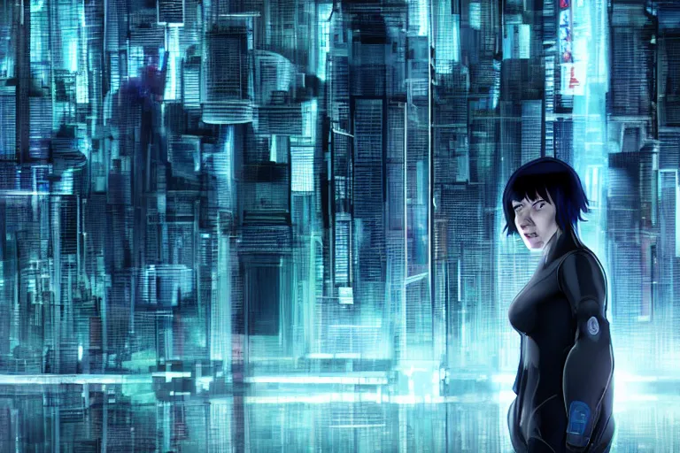 Prompt: ghost in the shell as sysadmin