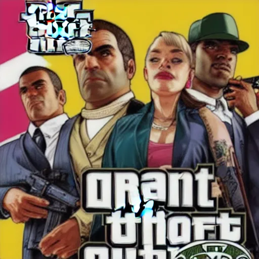 Image similar to three's company, gta 5 cover art