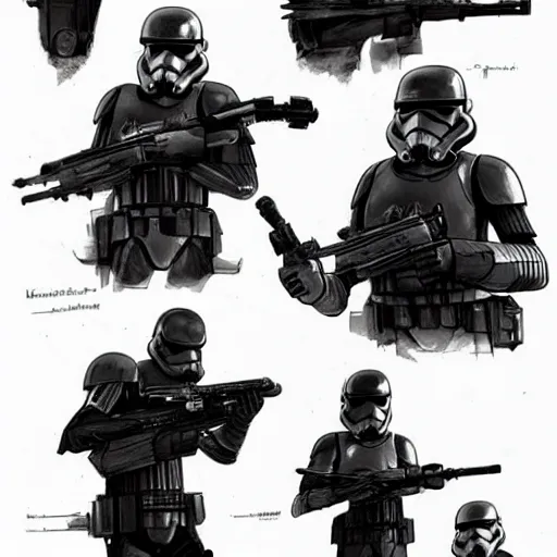 Image similar to concept art star wars weapons