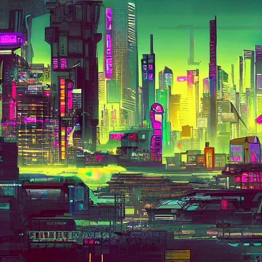 Image similar to cyberpunk city beksinki art style