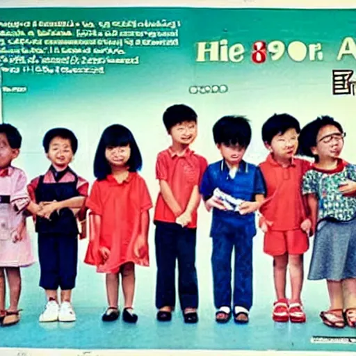 Image similar to a 1 9 9 0 s singaporean public education poster