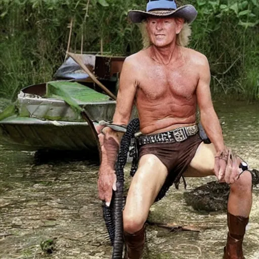 Image similar to crocodile dundee leaked photo