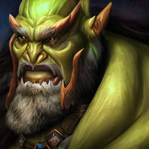 Image similar to mountain giant world of warcraft portrait