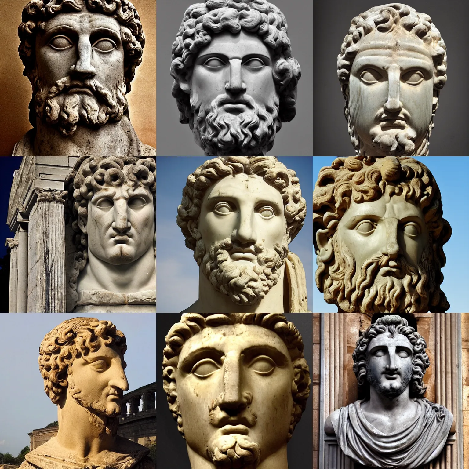 Prompt: the roman god of big noses