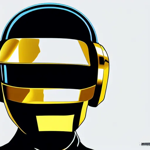 Prompt: daft punk bodhisattva, digital photoreal art