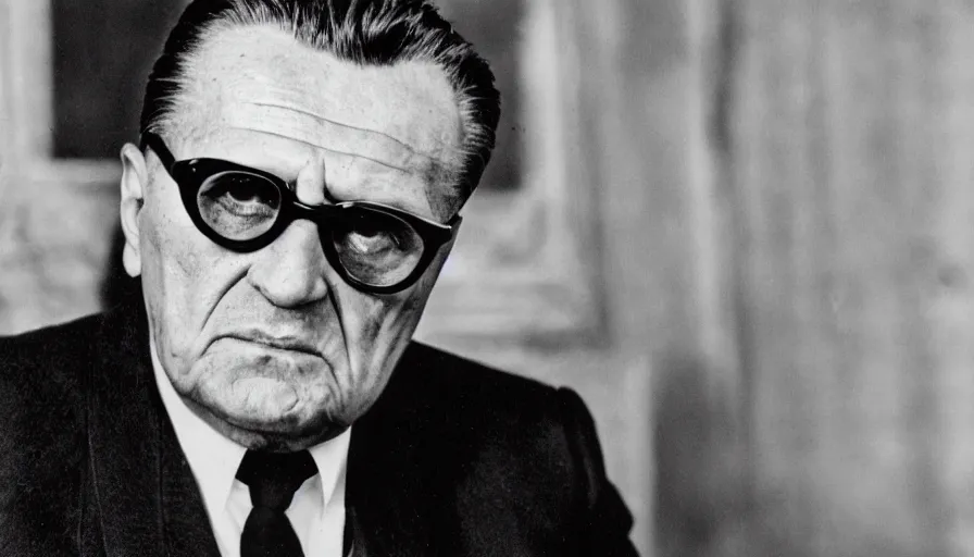 Prompt: color photo of Josip Broz Tito, canon 700d, high quality, criterion collection