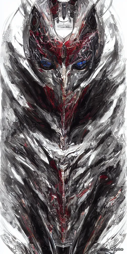 Prompt: ellon musk artwork by Yoshitaka Amano, 4k, hyper detailed, trending on artstation