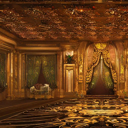 Prompt: photograph of majestic princess of emerald, ornate, intricate, hyper detailed, accent lighting, dramatic light, 4 k octane render