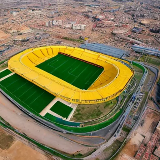Image similar to erbil yellow stadium