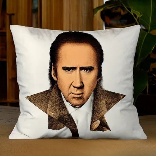 Nicholas 2025 cage pillow