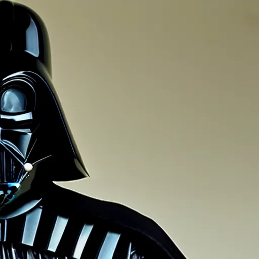 Prompt: Darth Vader's helmet resembling Jim Carrey's face