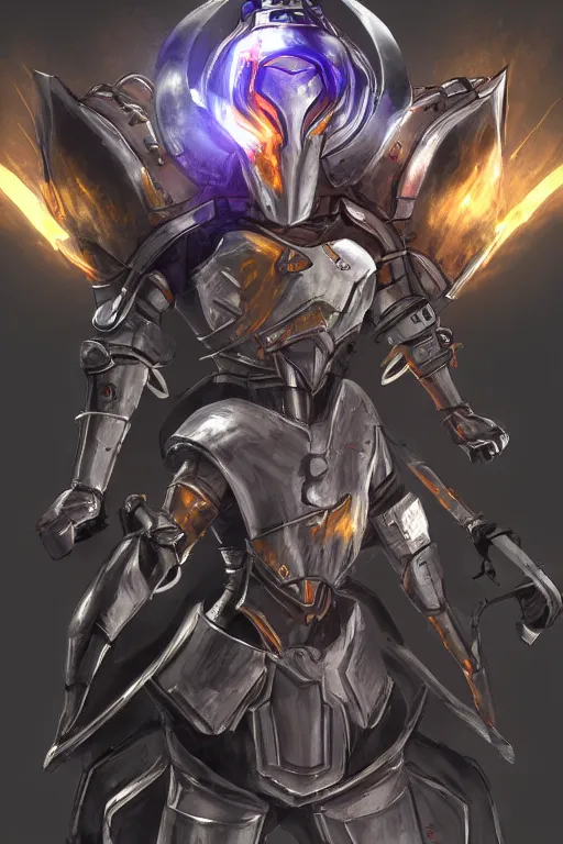 Image similar to helmet armor guardian destiny in witch queen illumination ray tracing hdr fanart arstation by sung choi robot ninja mask and eric pfeiffer and gabriel garza and casper konefal