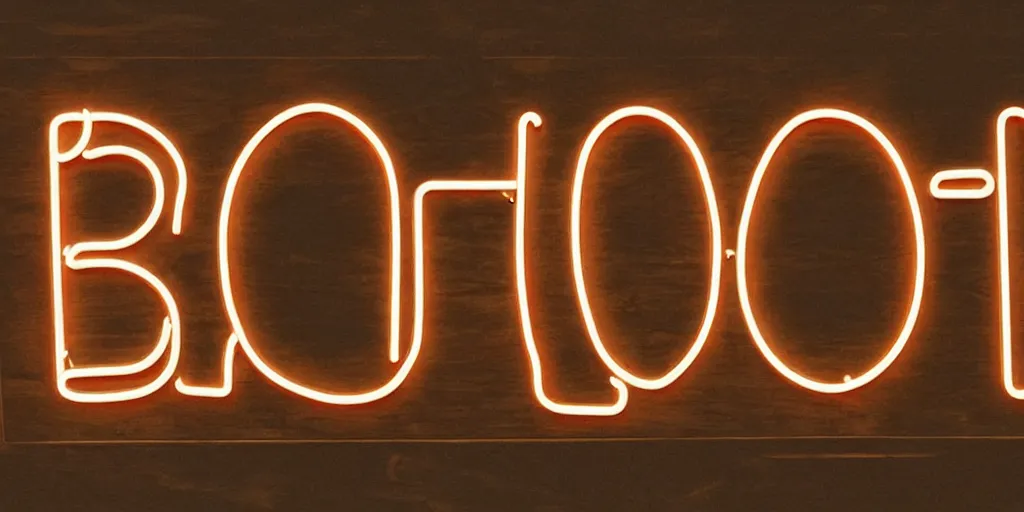 Image similar to beautiful neon sign