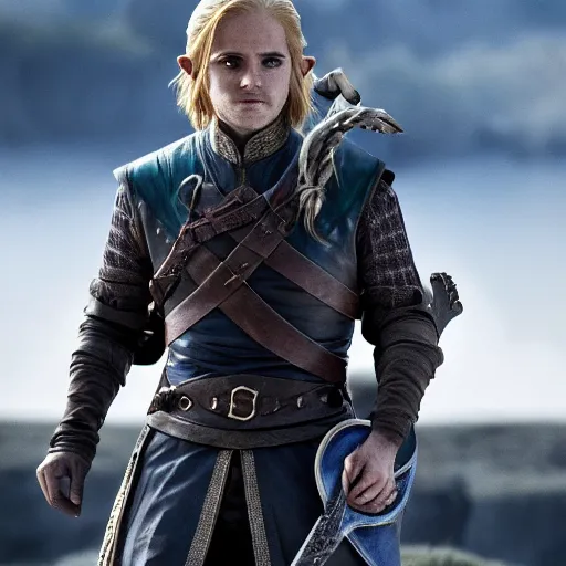 Prompt: link from Zelda in Game of Thrones, 4k