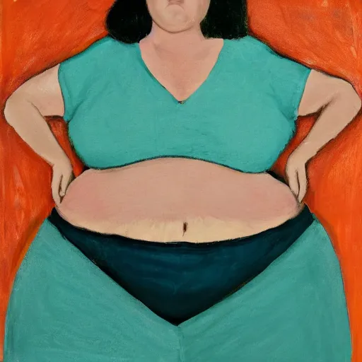 Image similar to portrait of her belly