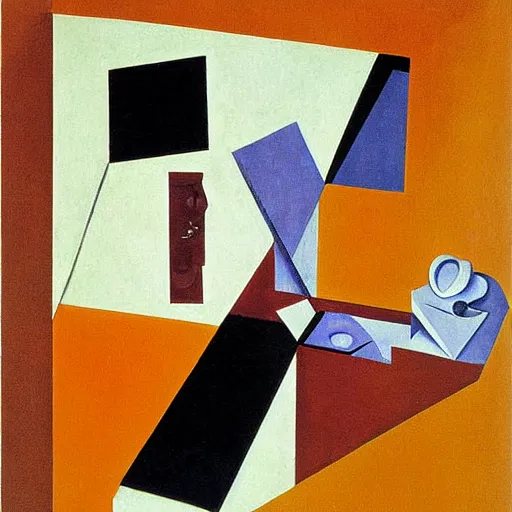 Image similar to digital art by juan gris, paula rego