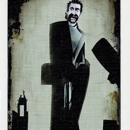 Image similar to Serj Tankian by Dave McKean