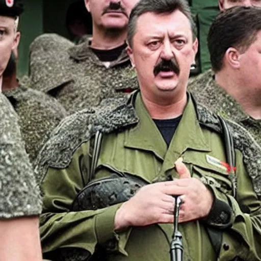 Image similar to Igor Ivanovich Strelkov(Girkin) calls for total mobilization