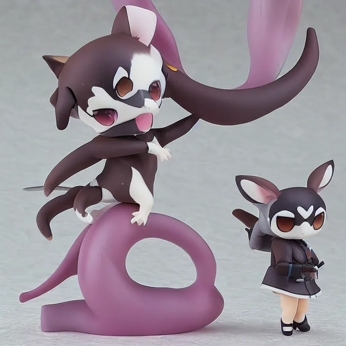 Image similar to Sugar Glider, An anime Nendoroid of sugar glider, figurine, detailed product photo