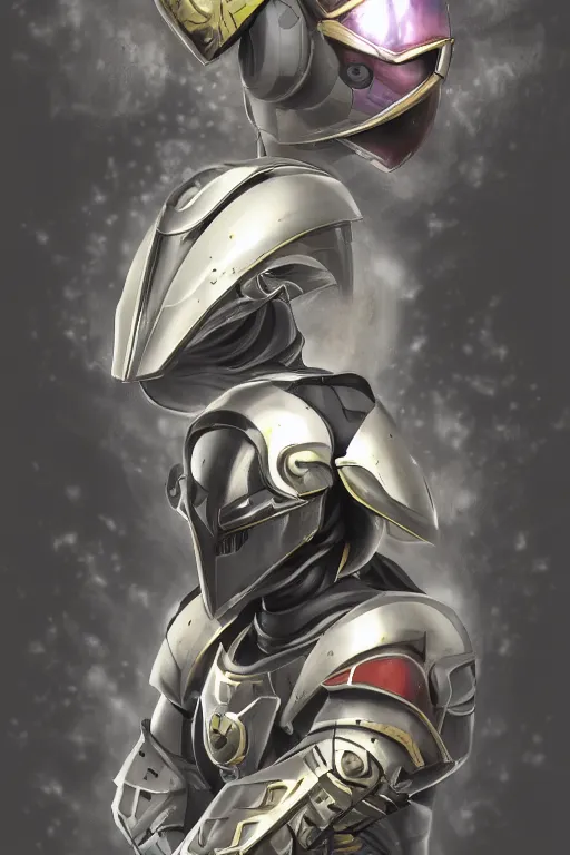 Image similar to helmet armor guardian destiny in witch queen illumination ray tracing hdr fanart arstation by sung choi robot ninja mask and eric pfeiffer and gabriel garza and casper konefal