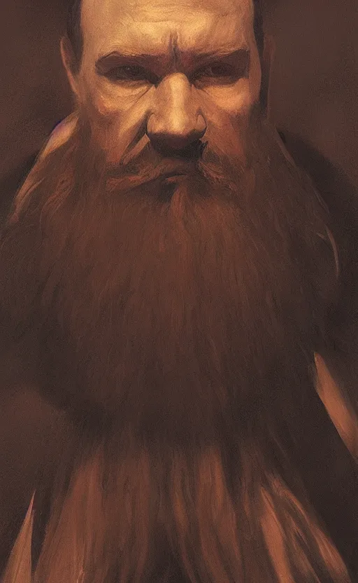 Image similar to a beautiful portrait painting of gimli, by diego velazquez, beautiful composition and structure, high contrast, high saturation, vivid ember colors, cross hatching featured on artstation, shading study, lighting study, studio lighting, pipe smoke, volumetric fog, artistic, cinematic, backlight, rim light, portrait study