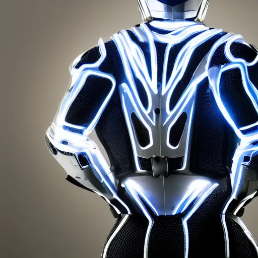 Prompt: speed, diverse lightspeed cybersuits, from behind, motion blur, bokeh, wide wide angle, vivid, elaborate, highly detailed, beautiful lighting