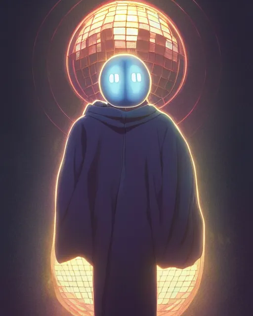 Image similar to real life photo of noface from the movie spirited away, intricate, elegant, highly detailed, digital painting, artstation, concept art, smooth, sharp focus, illustration, art by artgerm and greg rutkowski and fra angelico and alphons mucha