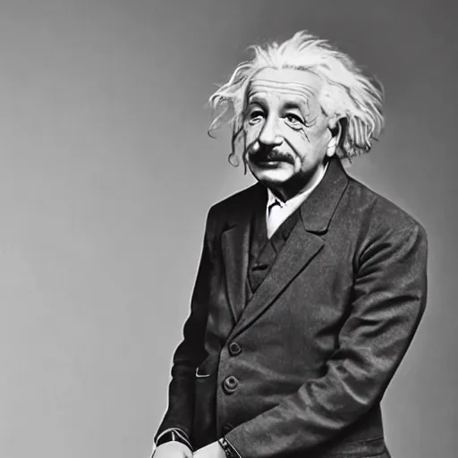 Prompt: albert einstein by park jun seong