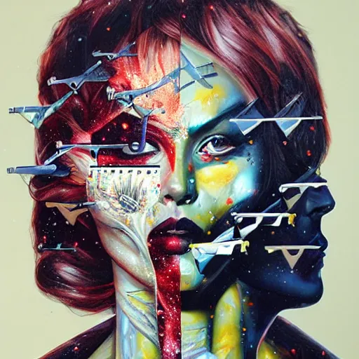 Image similar to phantom grip, the edge of the universe (on film), by Sandra Chevrier and Karol Bak