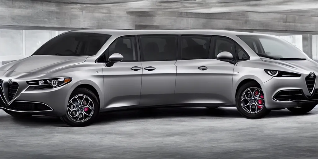 Image similar to 2022 Alfa Romeo Minivan