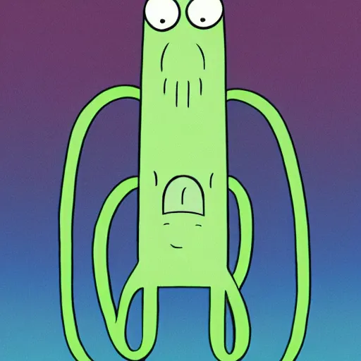 Image similar to squidward as a adventure time character